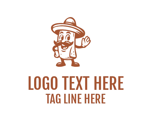 Classic Mexican Mascot Logo