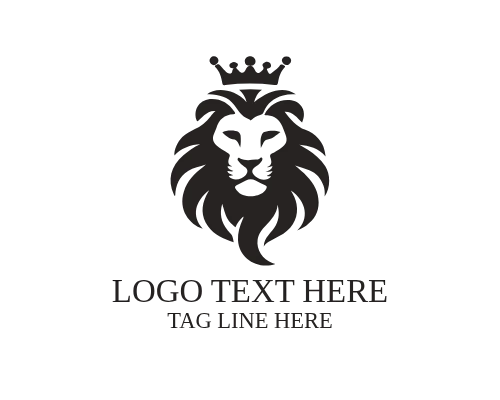 Classic Monarch Elegant Lion Logo