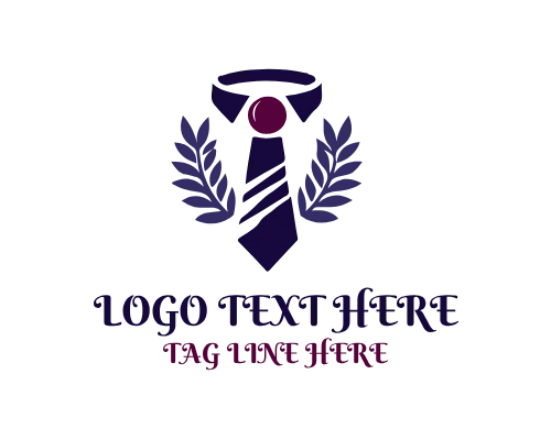  Classic Neck Tie Business Logo