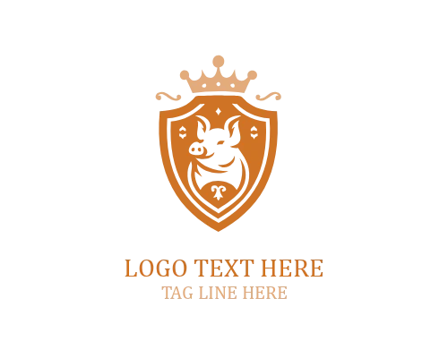  Classic Pig Shield Logo