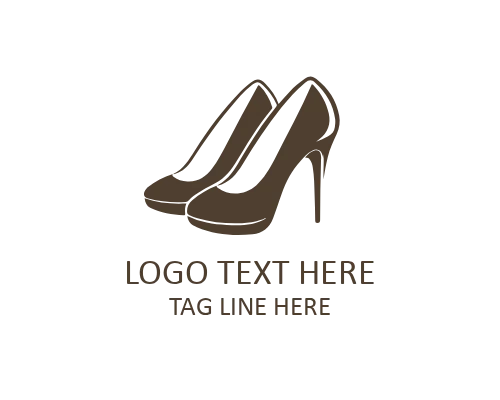 Classic Poise Heel Logo for Timeless Brands