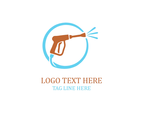 Classic Pressure Washer Logo