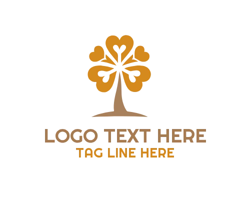 Classic Shamrock Tree Logo