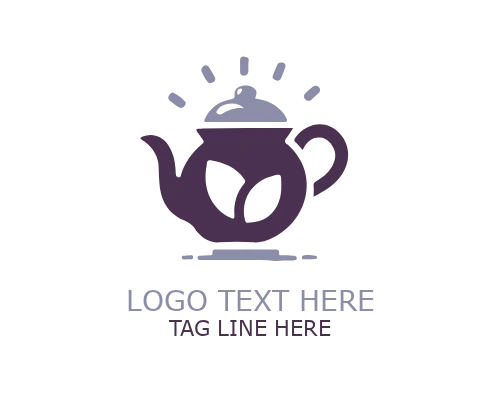 Classic Teapot Logo for Tea Houses and Traditional Brands