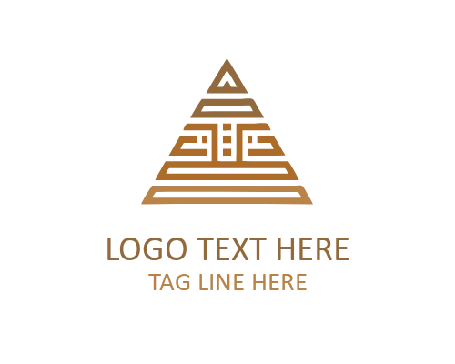 Classic Temple Traditional Architecture Logo for Cultural Branding