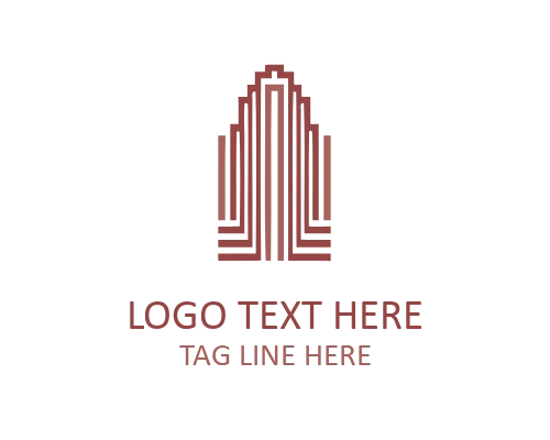 Classic Traditional Architecture Logo for Heritage and Construction Branding