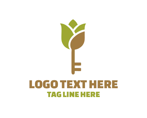 Classic Tulip Flower Logo