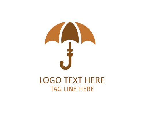 Classic Umbrella Logo Symbol