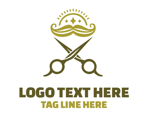 Classic Vintage Barber Logo