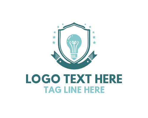 Classic Vintage Energy Bulb Logo for Retro Power Branding