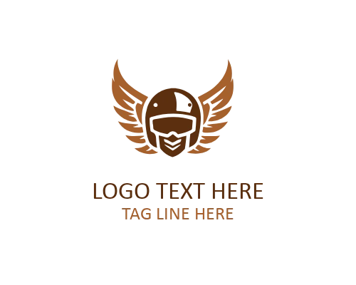 Classic Wings Helmet Emblem