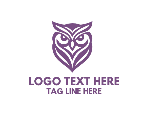 Classic Wisdom Owl Logo