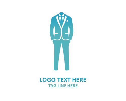 Classy Bowtie Man Dress Logo