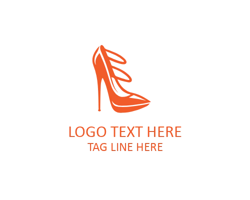 Classy Luxury Heels Fashion Logo