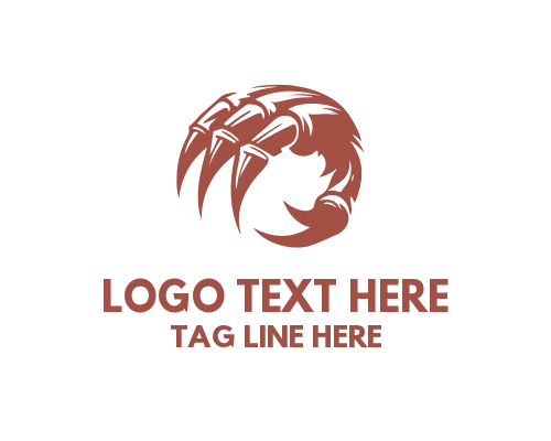 Claw Mark Beast Power Logo