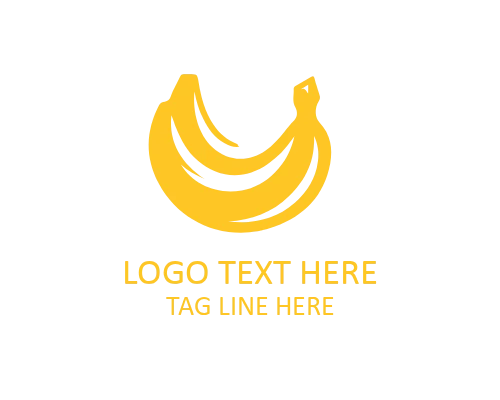 Clean Banana Logo for Organic and Food Branding