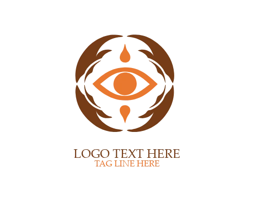 Clean Boho Eye Logo