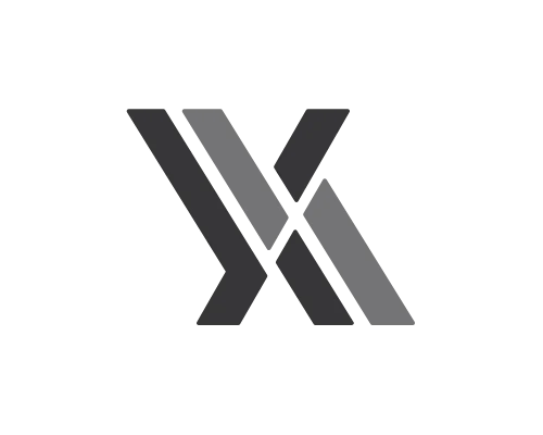 Clean Business Letter X Logo