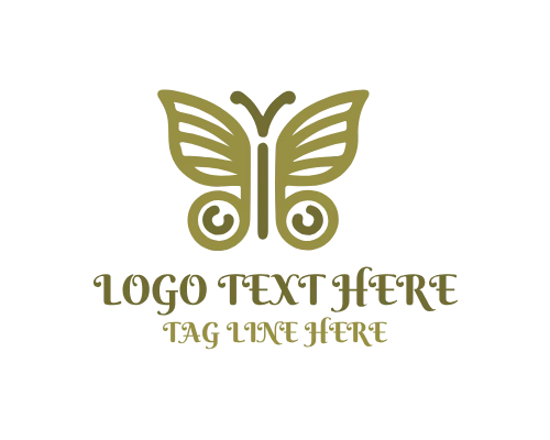 Clean Butterfly Logo