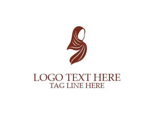 Clean Elegant Hijab Logo