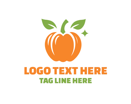 Clean Food Natural Vegetables Logo