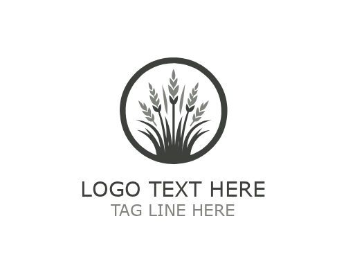 Clean Grass Icon Logo