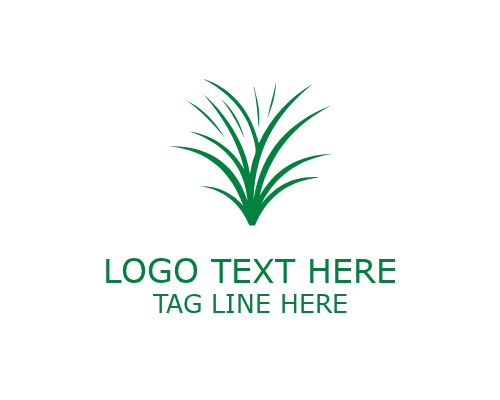 Clean Grass Mark Logo