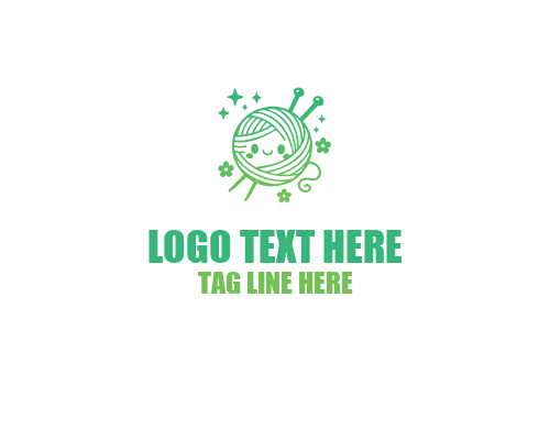 Clean Knitting Badge Logo