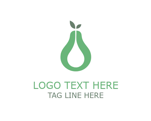 Clean Pear Mark Logo