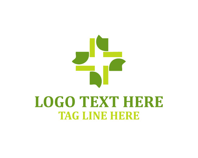 Clean Pharmacy Cross Logo