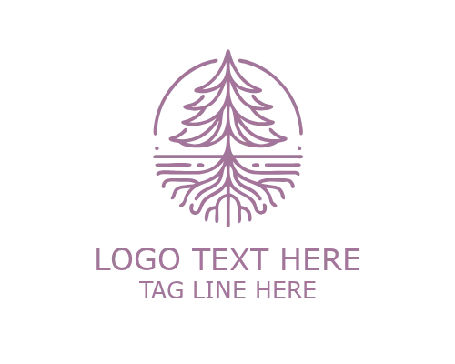 Clean Tree Monoline Logo for Modern Eco Branding