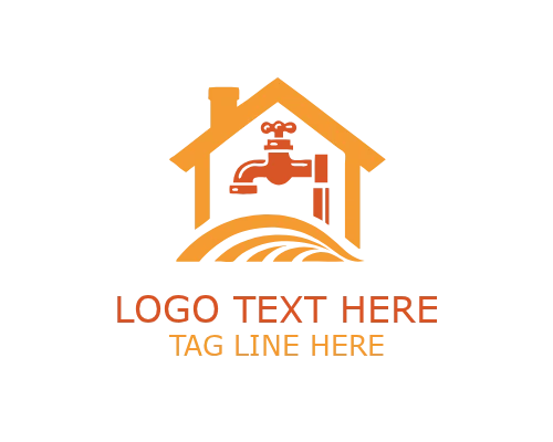 Clean Water Plumber Logo