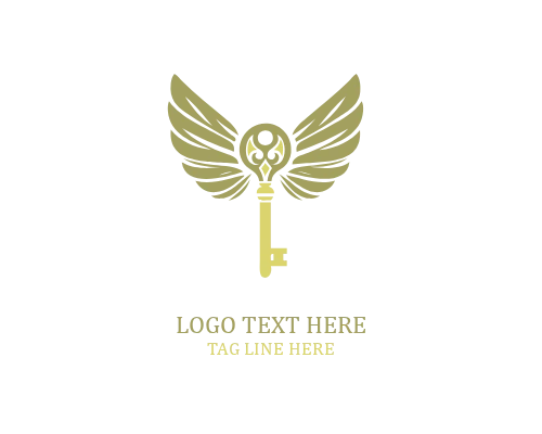 Clear Horizon Wings Key Logo