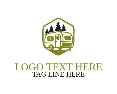Coastal Caravan Camping Logo