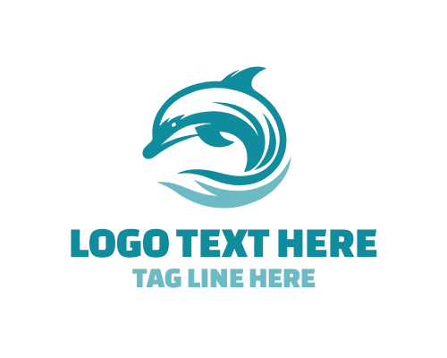 Coastal Community Dolphin Logo