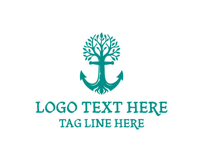 Coastal Roots Anchor Logo