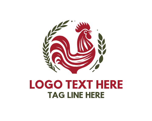 Cock-a-Doodle-Doo Rooster Logo