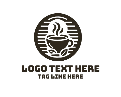 Coffee Badge Logo for Cafe Branding