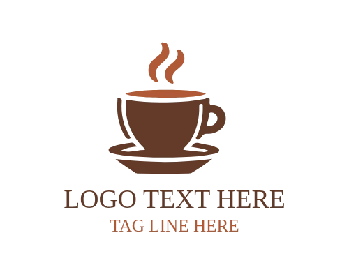 Coffee Cup Brand Logo