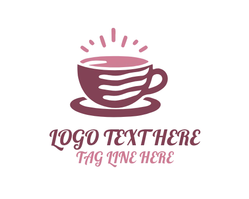 Coffee Cup Outline Logo