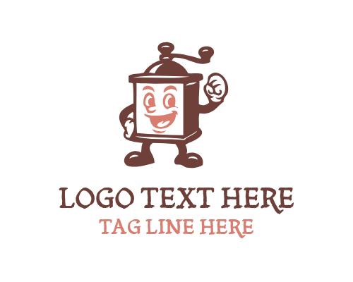 Coffee House Mascot Logo