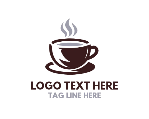 Coffee Shop Cup Logo