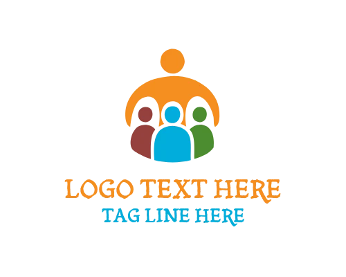 Collaboration Community People Logo
