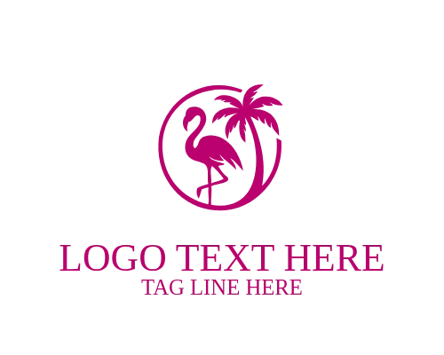 Collector’s Vintage Flamingo Logo