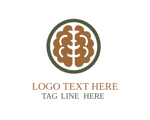 Colorful Brain Logo for Creativity and Ideas