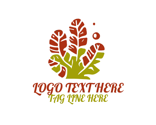Colorful Coral Logo