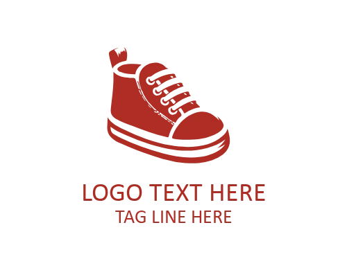 Colorful Kids Shoes Logo for Fun Footwear Brands