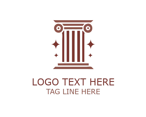 Columns – Luxury Brand Logo