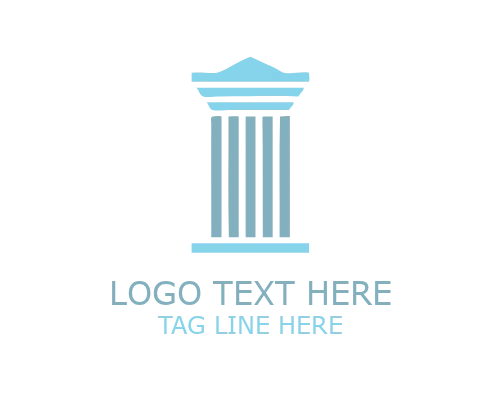 Columns – Minimal Architecture Logo