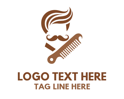 Comb Barber Logo